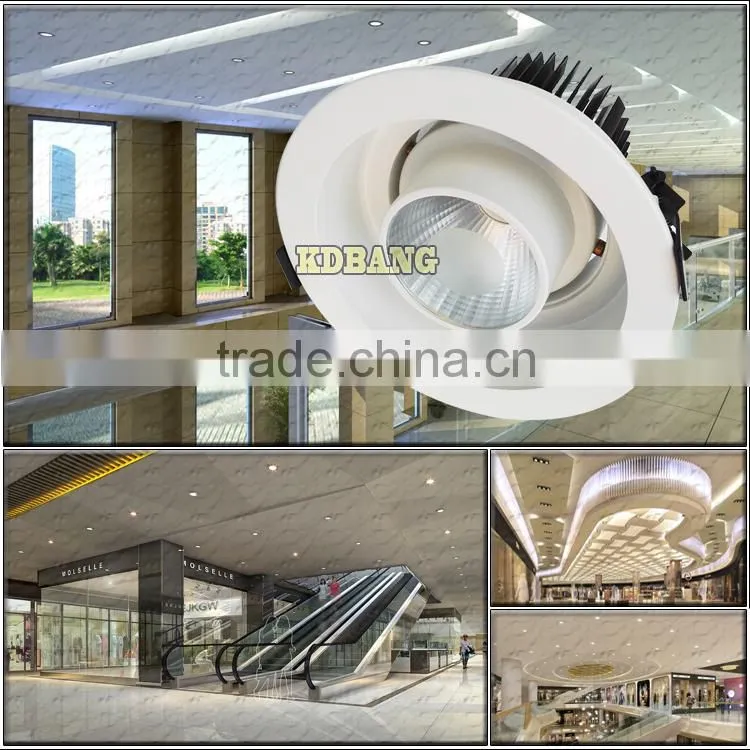 COB 10w 12w 15w led downlight case