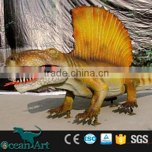 High quality resin fiberglass dinosaur for sale