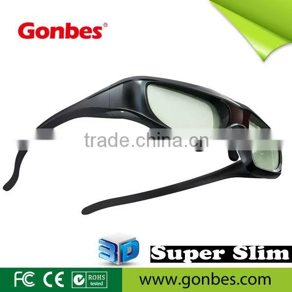 G11-IR Super Slim frame Active Shutter 3D Glasses for Infared 3D TV