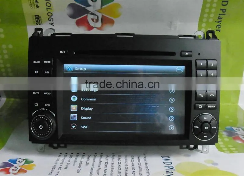 2 DIN Auto car radio for Mercedes-Benz B200 DJ7070