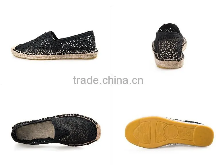 High quality canvas jute sole cheap espadrilles shoes soles of espadrilles