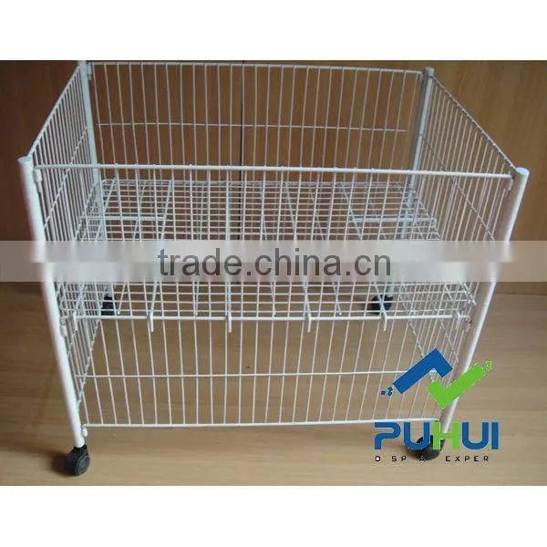 mobile wire ajustable sales table