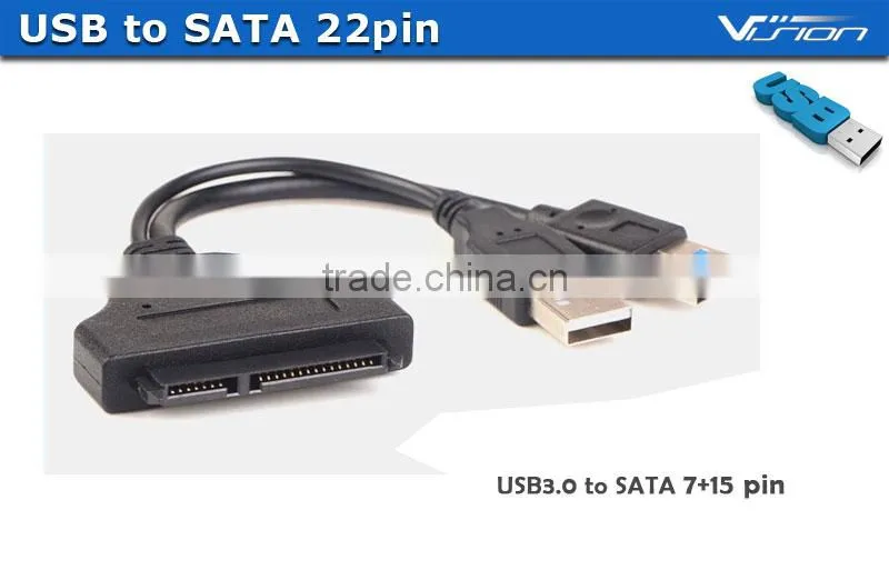 USB 2.0 to Sata Converter Adapter Cable w/ 2.5" 2.5 Inch Hard Drive HDD Case