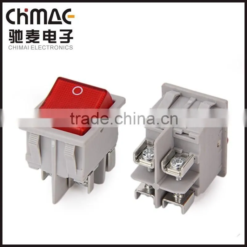 Arcolectric rocker switch 16A 250VAC heat resistance KCD4 series with screws