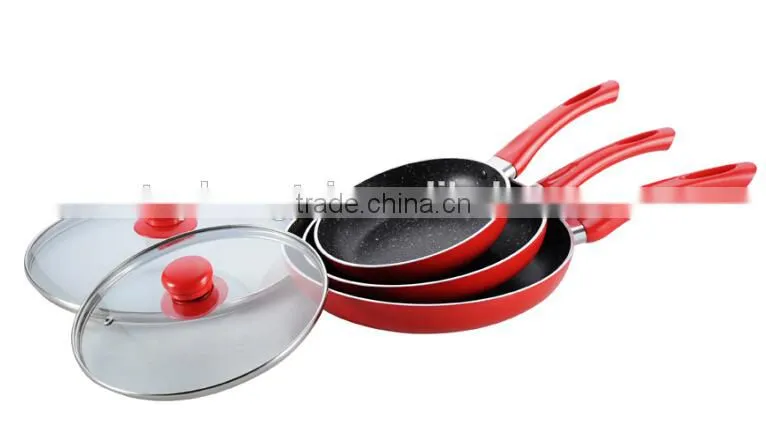 Aluminium press prestige stone coated cookware sets