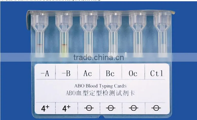 Micro Dose Blood typing Card Filling and Sealing Machine