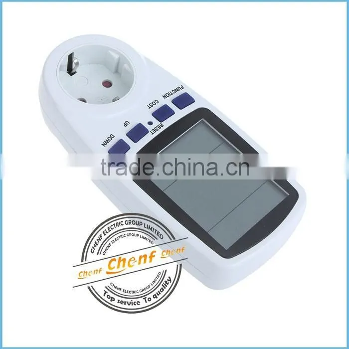 Hot Sell EU Voltage Current Analyzer Power Factor Meter Tester with 230V 16A
