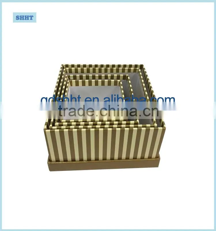 Cristmas gift packaging paper box with any color printing and any size