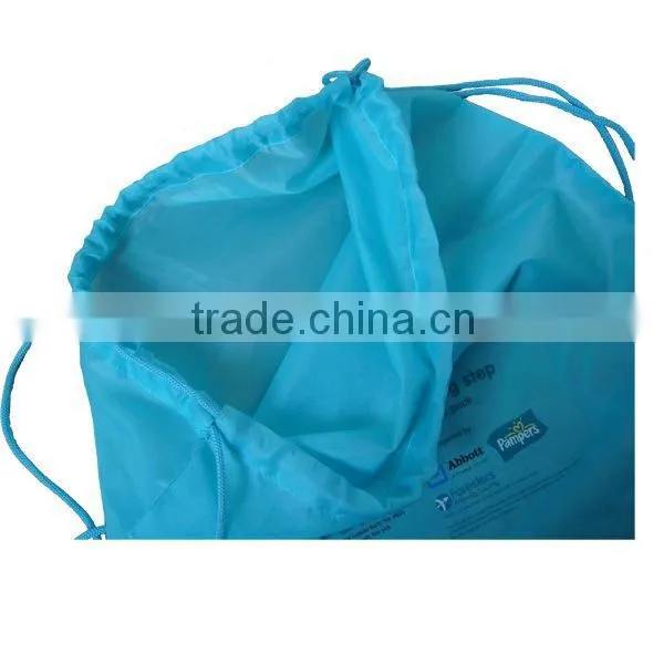 Promotional drawstring backpack bag