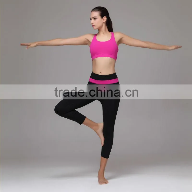 size xxxxxxl yoga pants and sports bra made of high SUPPLEX fitness apparel
