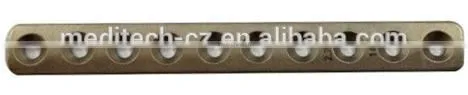 2.7mm veterianry orthopedic plate and screw implants (2.2mm thickness, 8.0mm width)
