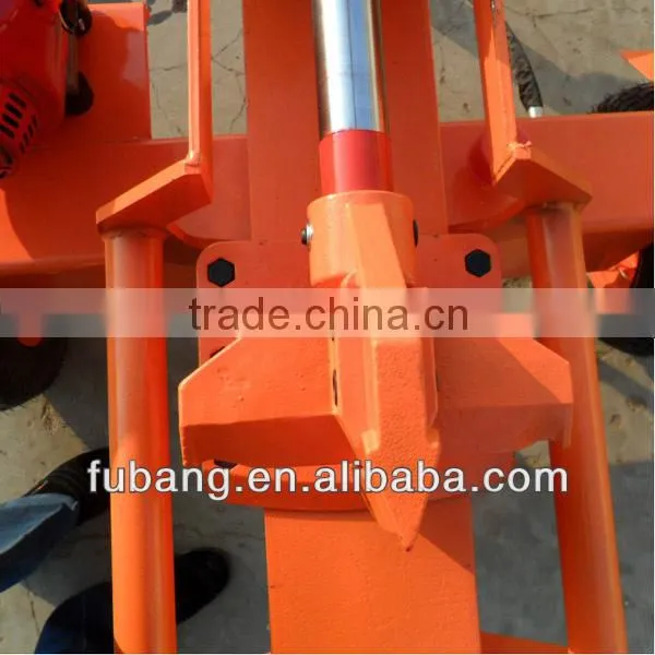 new type 20-30t 530-610mm horizontal and vertical hydraulic diesel wood splitter machine with take-off with CE from China