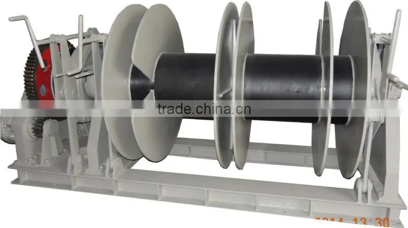 Single or Double Gypsy hydraulic anchor winch for ship