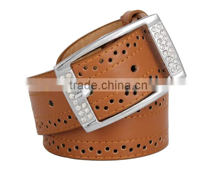 Pin Buckle OEM Lady Leather Belt SWF-15062929