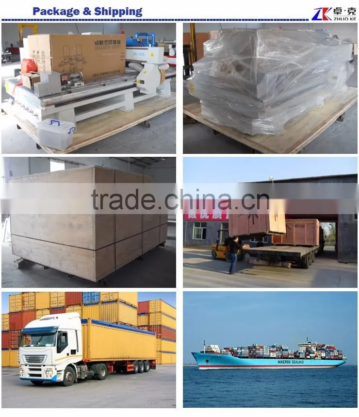 Heavy Duty 4 Axis Metal Wood Stone Carving CNC Router Engraving Machine ZK-1325 1300*2500mm With 600mm Z Height Computer Control
