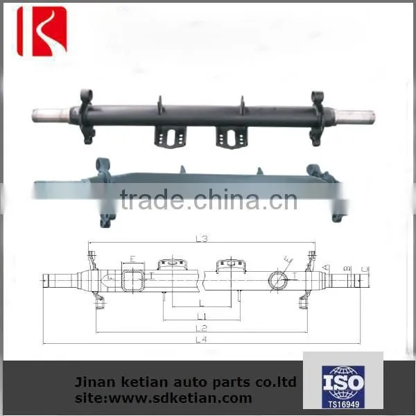 Trailer axle tube,semi trailer axle tube for sale