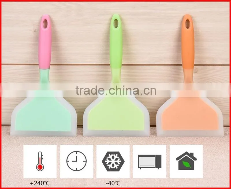 High standard food grade approved silicone cake spatula