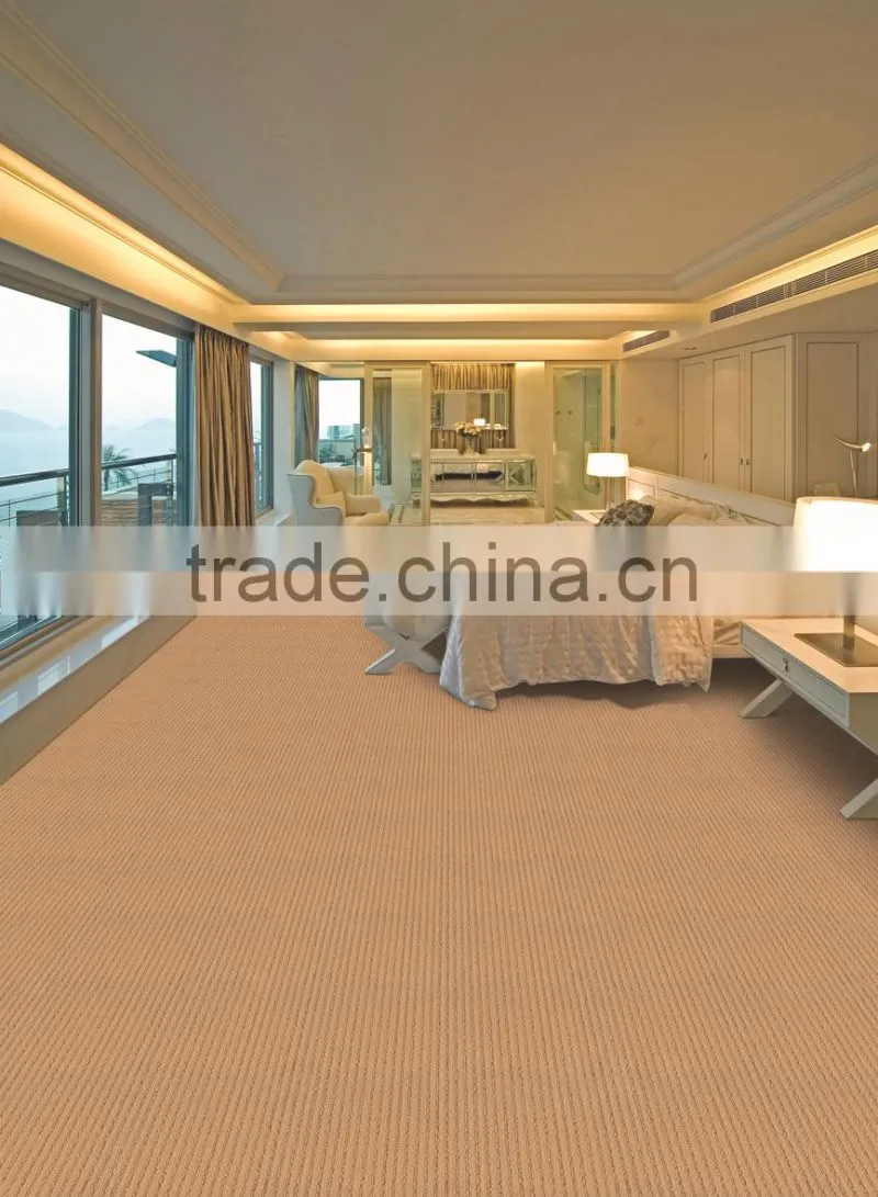 100% nylon tufted carpet for the hotel bedroom