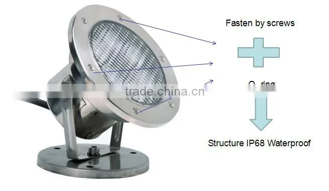 12V RGB color changing underwater light