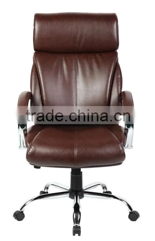 High back Chromed armrest and Chromed base Executive Chair AGS-6024