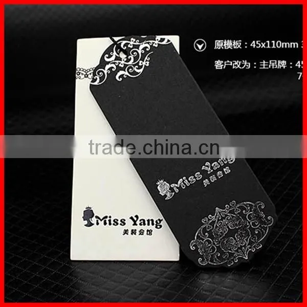 2014 new design Garment Clothes Price Tag Label Wholesale