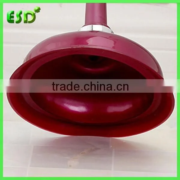 ESD Plastic Colored Custom Toilet Plunger With Handle