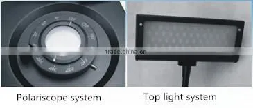 Humanized design indentifying microscope generation 6th FGM-R6S-02 with bright field,dark field,top light and side light