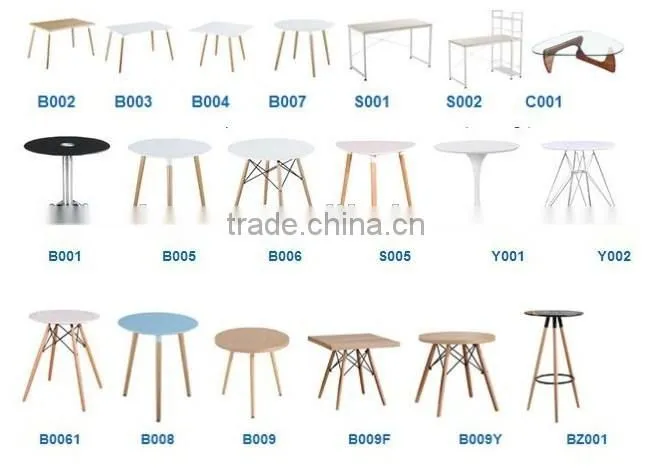 Home furniture three legs white table with cheap dining table