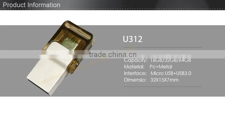 HOT OTG mini smart phone usb drive USB 3.0 32GB