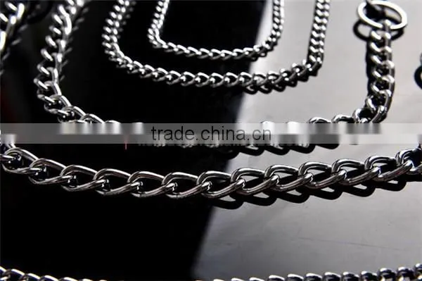 High Quality Customized Thick Iron Link Chain Dog Harness