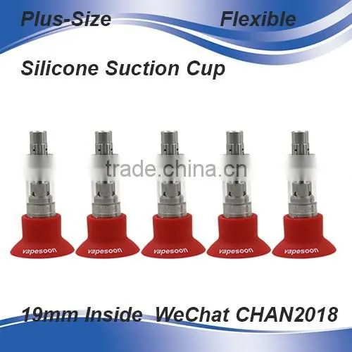e cigarette RDTA display stand FLEXIBLE big suction cup atomizer display stand for 19mm or 22mm batteries or tanks