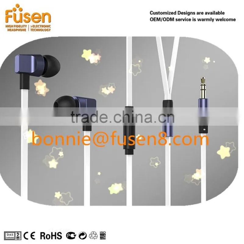 2016 C8 stereo metal earphone