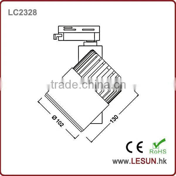 Hot sales 30W led cob track light for fashion shop LC2328