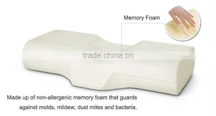 eyelash extension memory foam pillow,spine support memory foam pillow,100% natural foam pillow