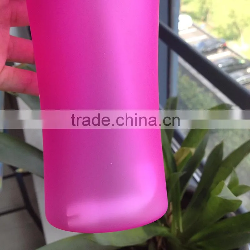 FDA eco-friendly material plastic drinking bottle, straw cup