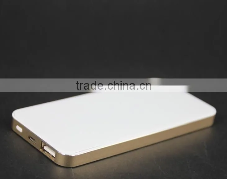 High quality 5600mah rohs power bank very ultra slim design as promotional gifts