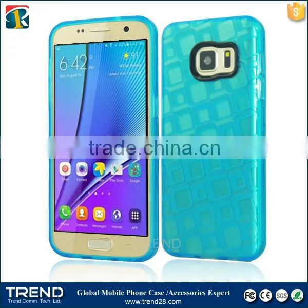 low price transparent clear tpu soft case for samsung galaxy s7