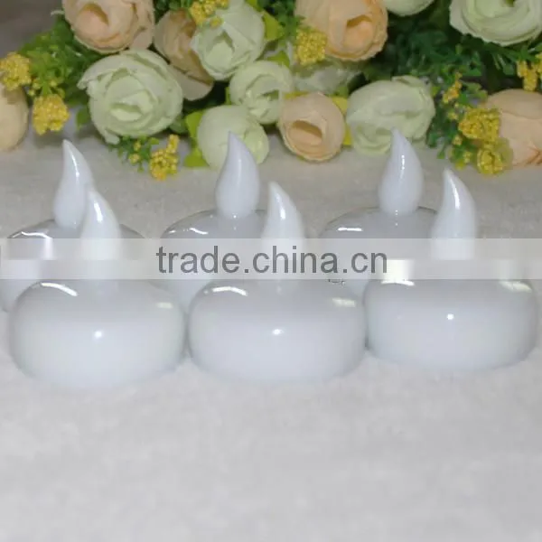 12Pcs Colorful Waterproof Floating LED Tea Light Candle