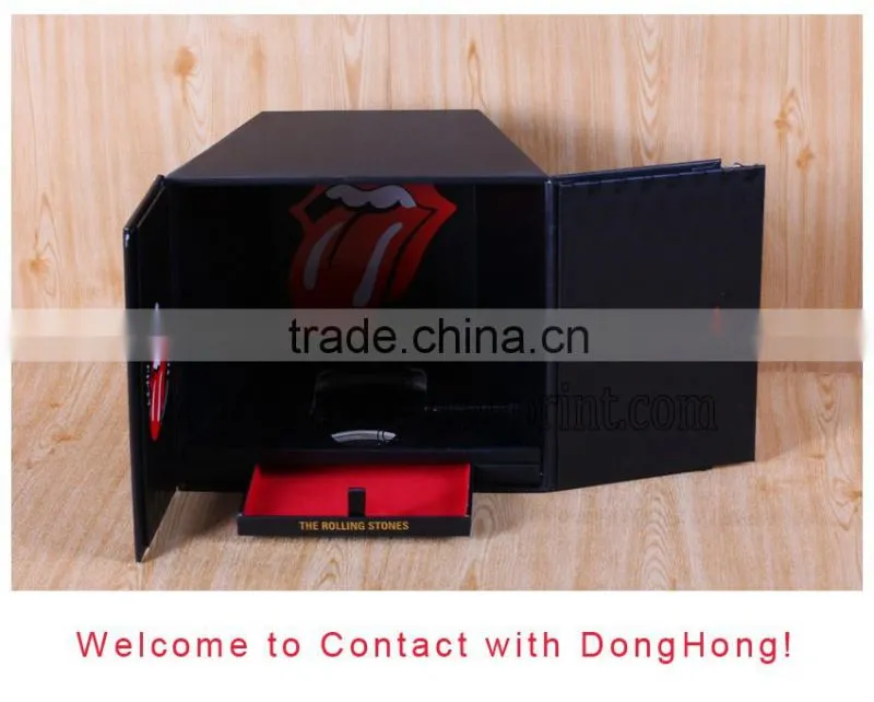 Wholesale matte paper perfume packaging box/Unique perfume box template