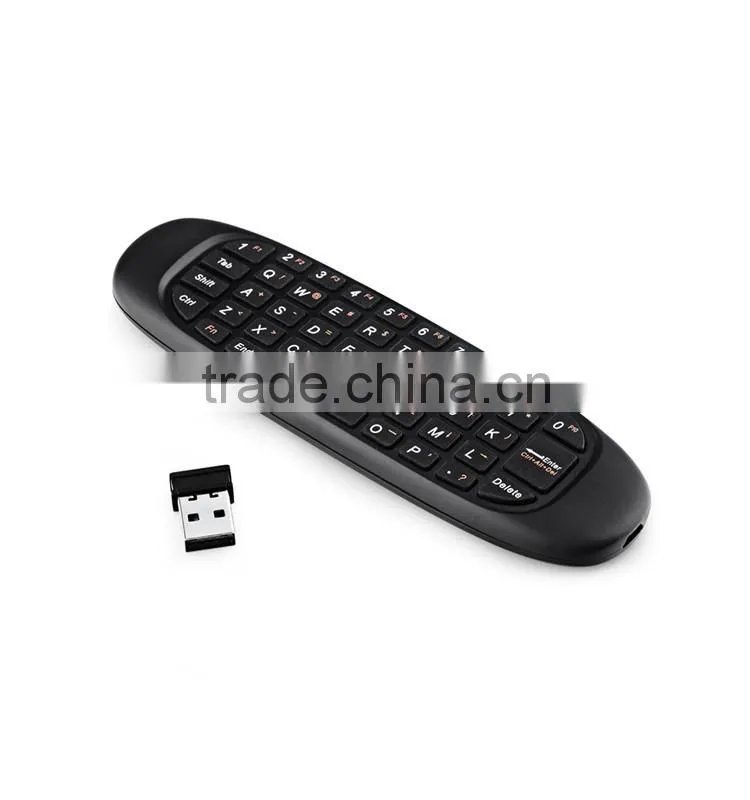 T10 Air Mouse Gaming keyboard Android Remote Control 2.4Ghz Rechargeable Wireless Keyboard For TV and PC