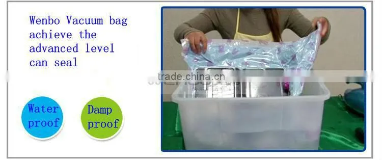 Foldable vacuum bags fashion for T-shirt