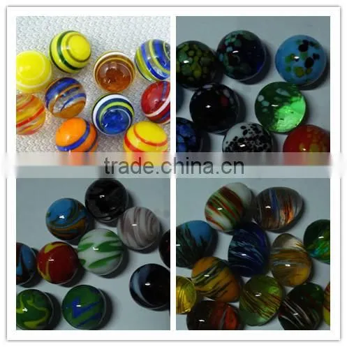 flat glass marbles