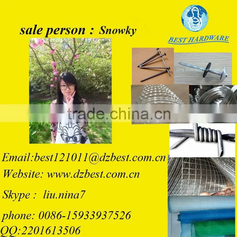 flat roofing nail type