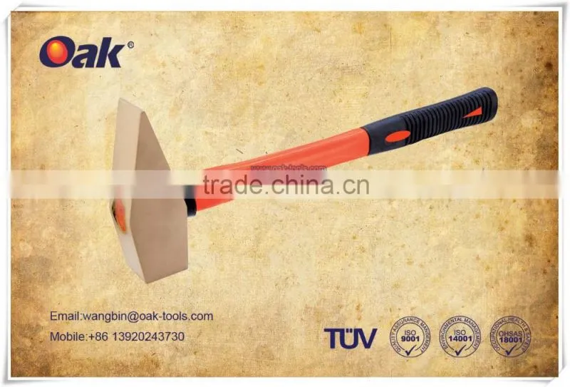 Non-Sparking Non-Magnetic Corrosion Resistant Beryllium copper Engineers hammer