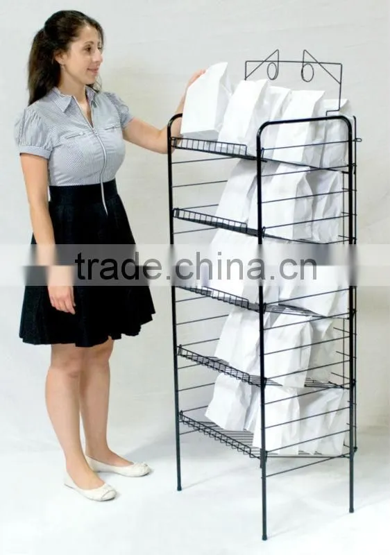 metal wholesale table mat carpet display rack HSX-DR0352