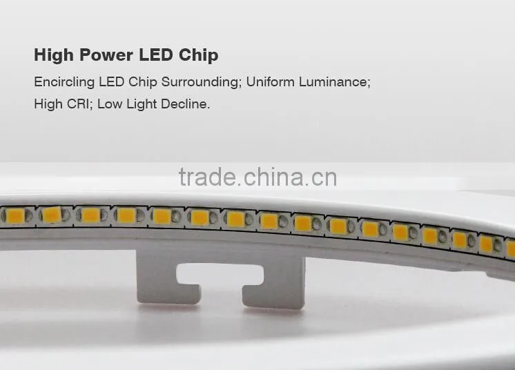 wholesale high quality ce rohs ultra slim 15 watts led panel light round