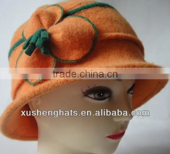 best selling lady winter knitted hat for lady
