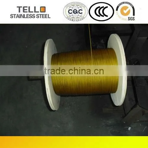 pvc coated galvanized steel wire rope