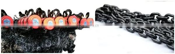 HSZ 3 ton hand tools chain pulley block with G80 chains