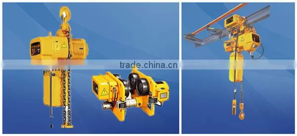 used construction lift hoist chain block and hoist